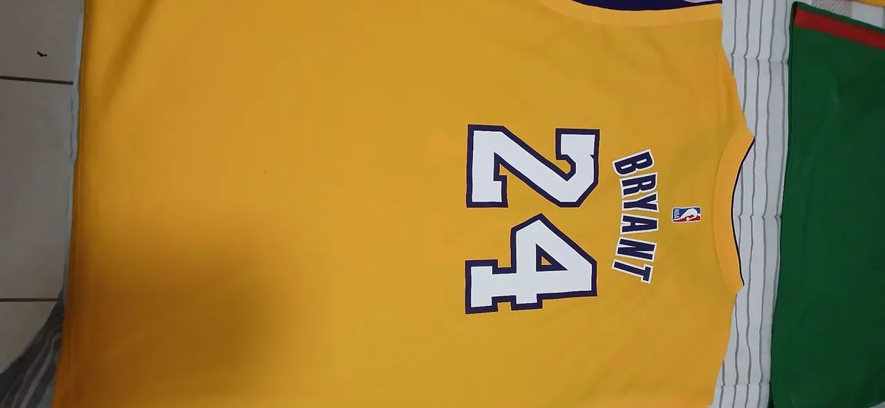 Camisa Lakers Kobe Bryant 24 Adidas - Foto 4