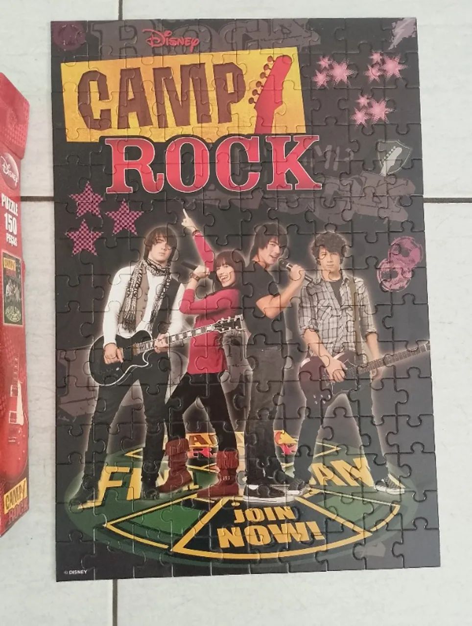 Quebra cabeça Camp Rock antigo  - Foto 2