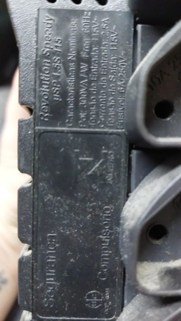 Estabilizador 300va Rev Speed 110v Sms 4 Tomadas Preto (Usado) - Foto 4