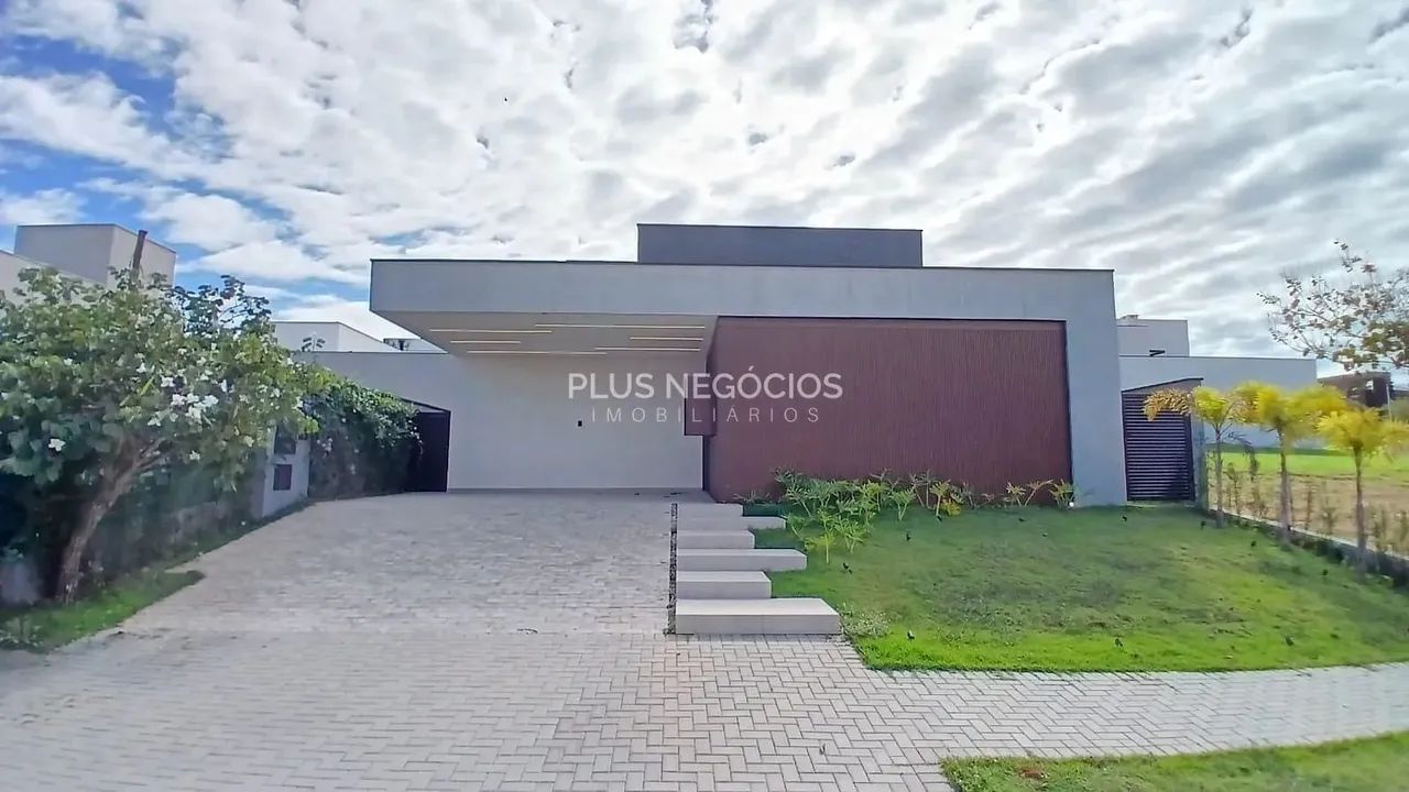 Casa nova para venda e locação 4 suites área gourmet com piscina, Alphaville Nova Esplanad