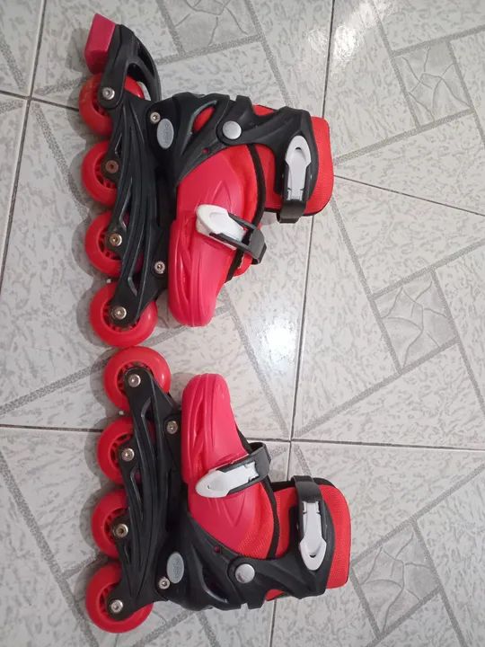 Patins ajustável 29 à 32 - Foto 4