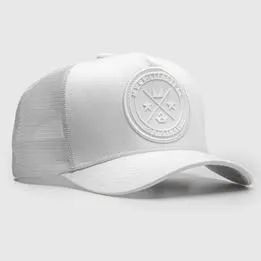 Boné Trucker Brasão All White MVCK