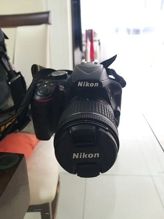 Câmera DSRL Nikon D3400 em perfeito estado - Foto 5