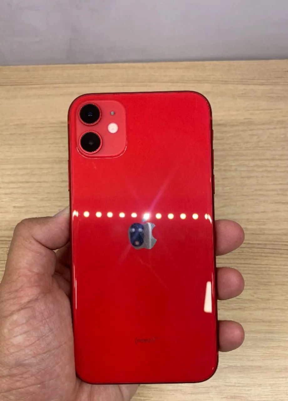 iPhone 11 256GB Vermelho Seminovo (85%) // Impecável // Loja