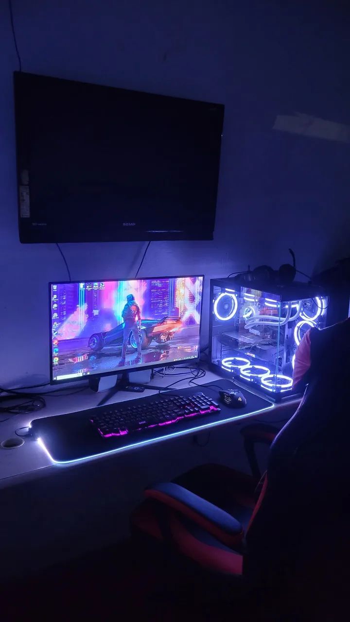 Monitor Gamer curvo 24" 165hz 1ms - Foto 5