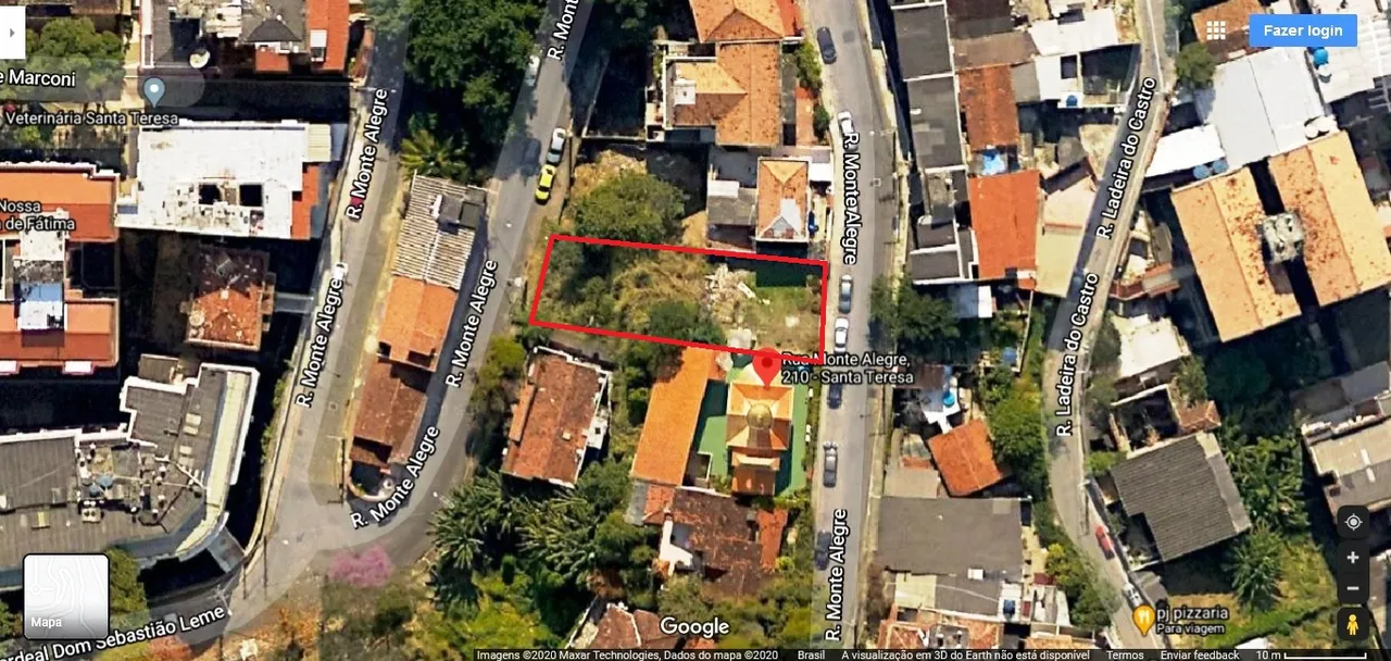 Terreno com projeto para hotel à Venda em Santa Teresa / Rio de Janeiro RJ