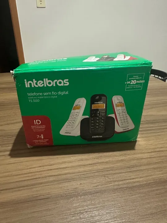 Telefone Sem Fio Digital Intelbras TS 3110