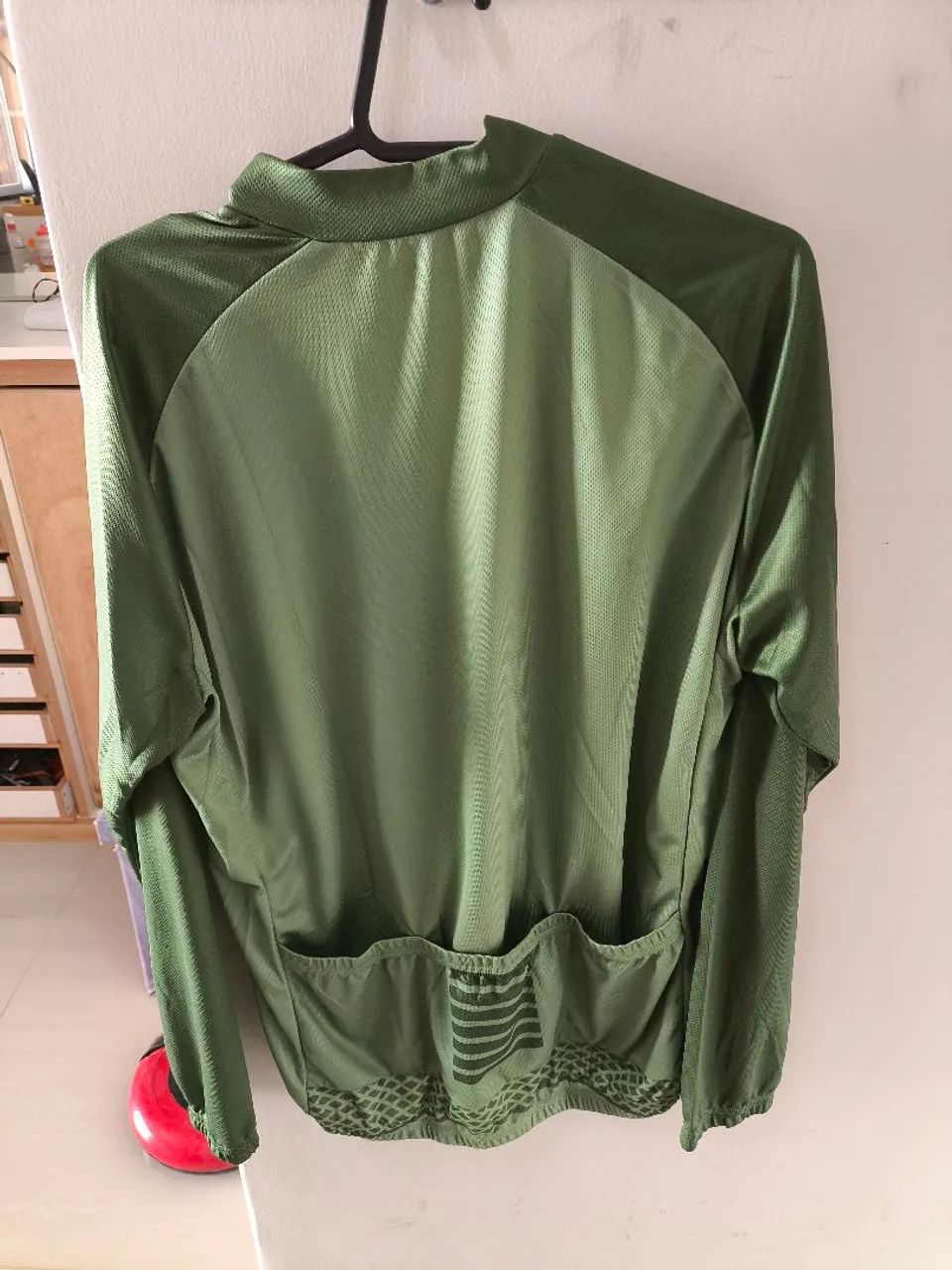 Camisa de Ciclismo Verde - Long Sleeves - Foto 3