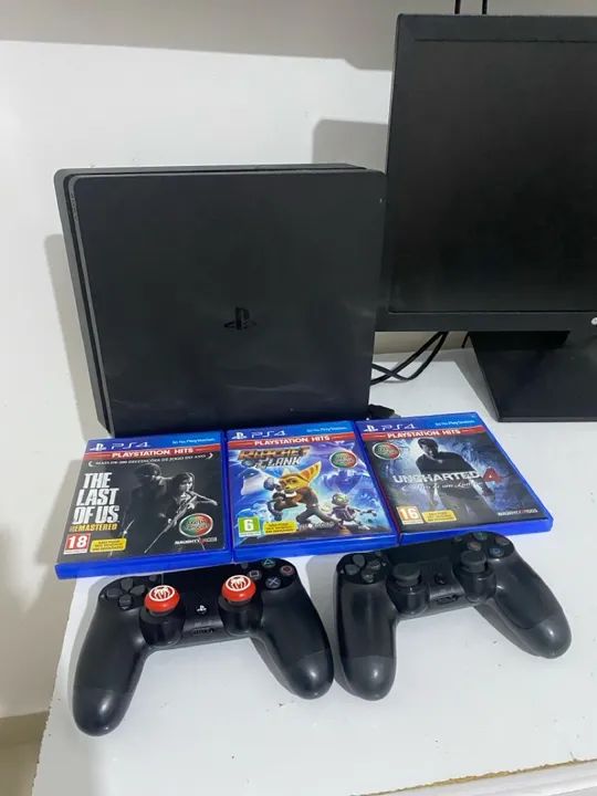 ps4 travado Consoles de Video Game no Brasil