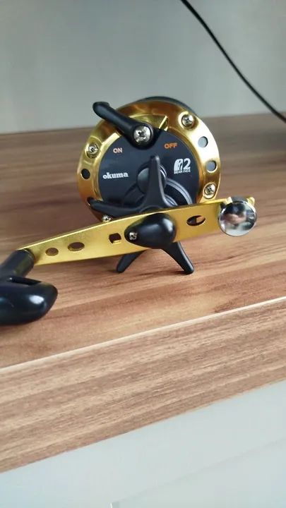 Carretilha okuna classic pro xt clx 452 LX - Foto 2