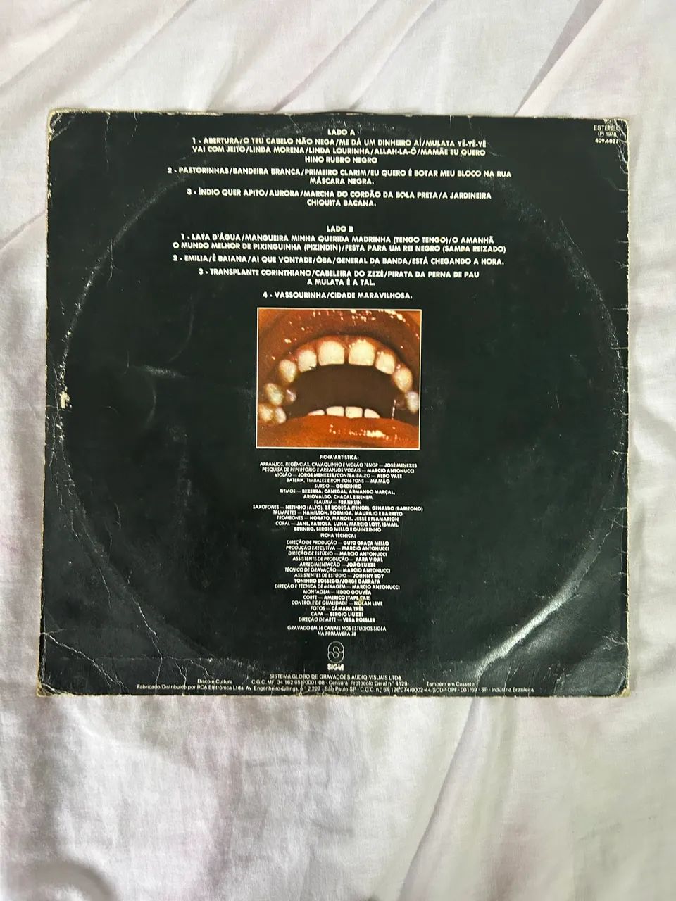 Disco de vinil Samba, suor e ouriço 1978 - Foto 3