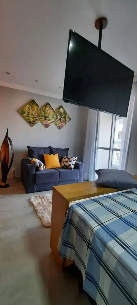 Studio para aluguel com 38 m², 1 vaga - Foto 5