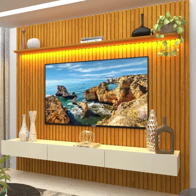 PAINEL HOME NOBRE RIPADO PARA TV ATÉ 85 POLEGADAS