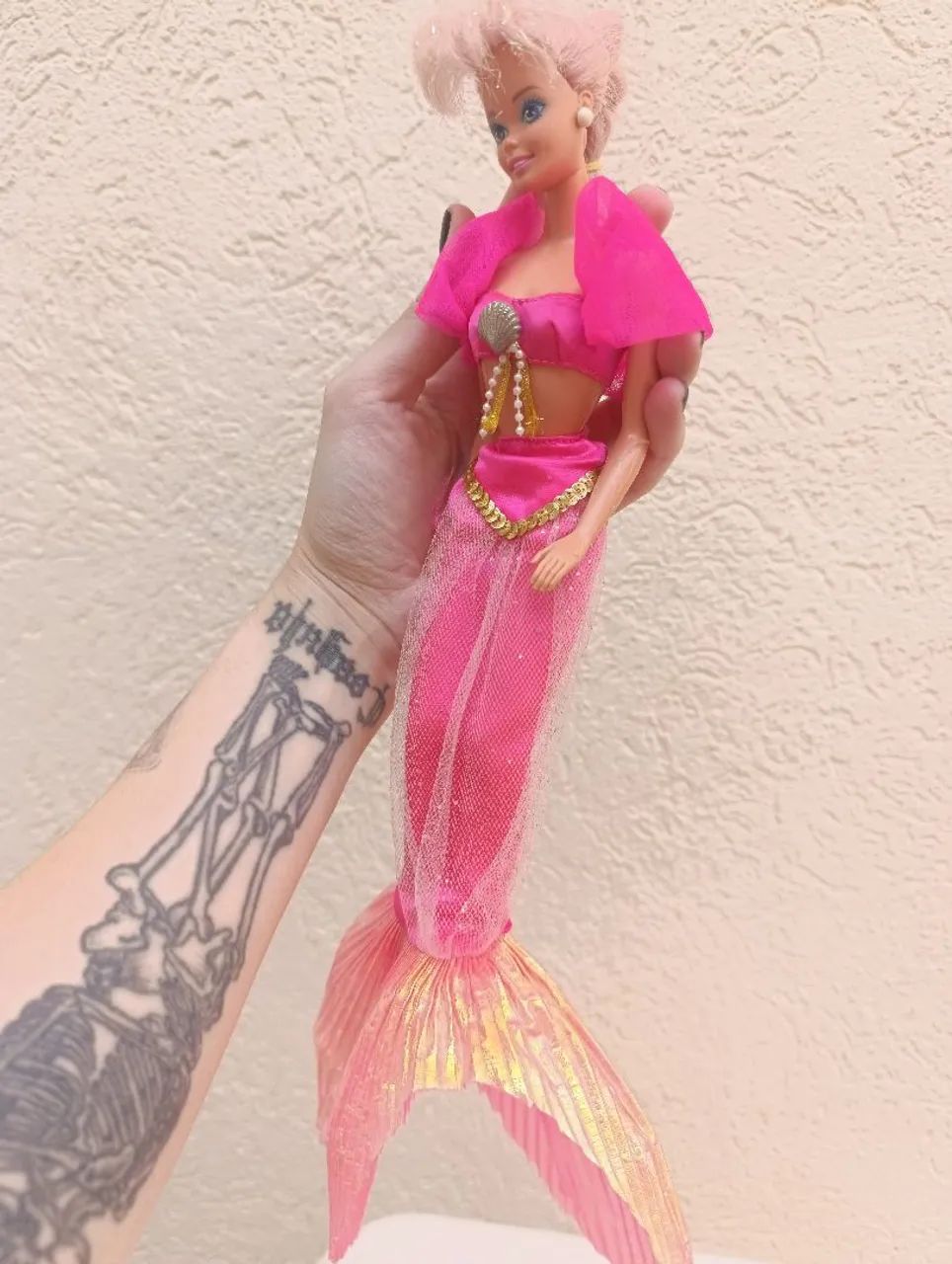 Antiga Barbie Fonte da Sereia (1993) - Foto 4