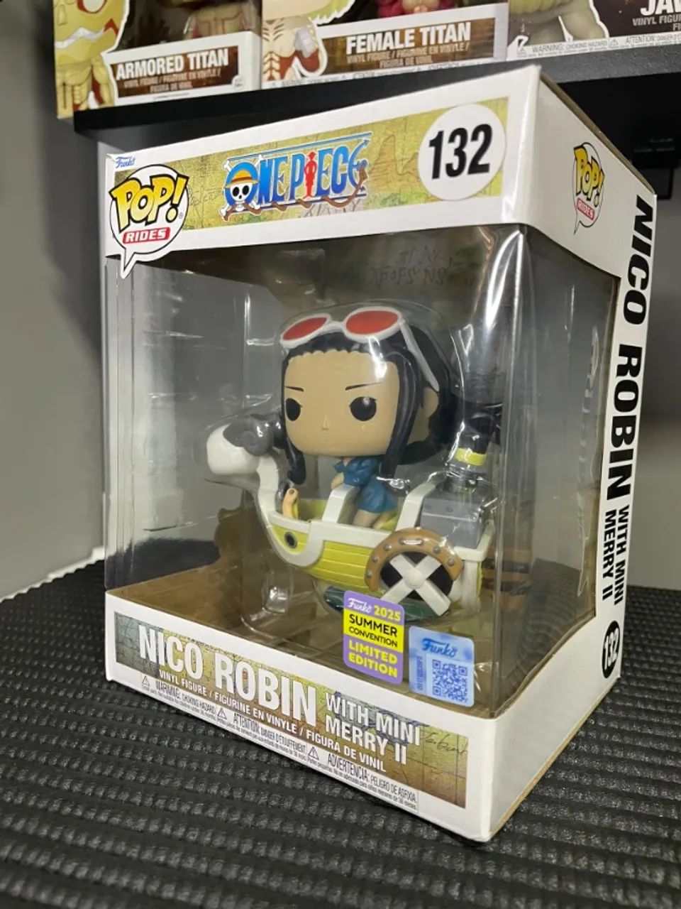 Funko Pop Ride Nico Robin with mini merry - One piece