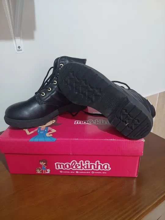 Bota Molekinha tam 31<br>Bota Molekinha tam 31<br>Pouco uso, perfeito estado, na caixa - Foto 3
