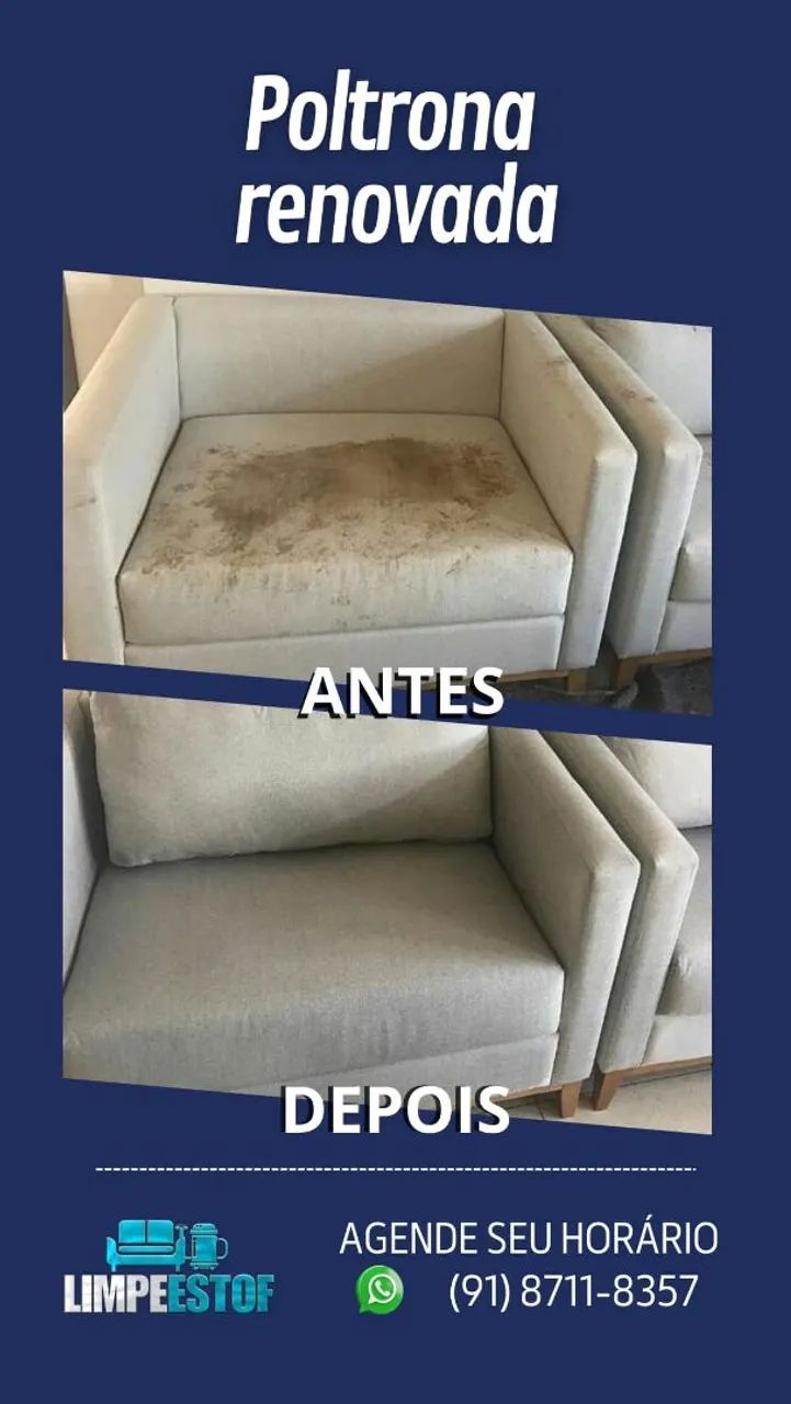 higienização de Poltrona
