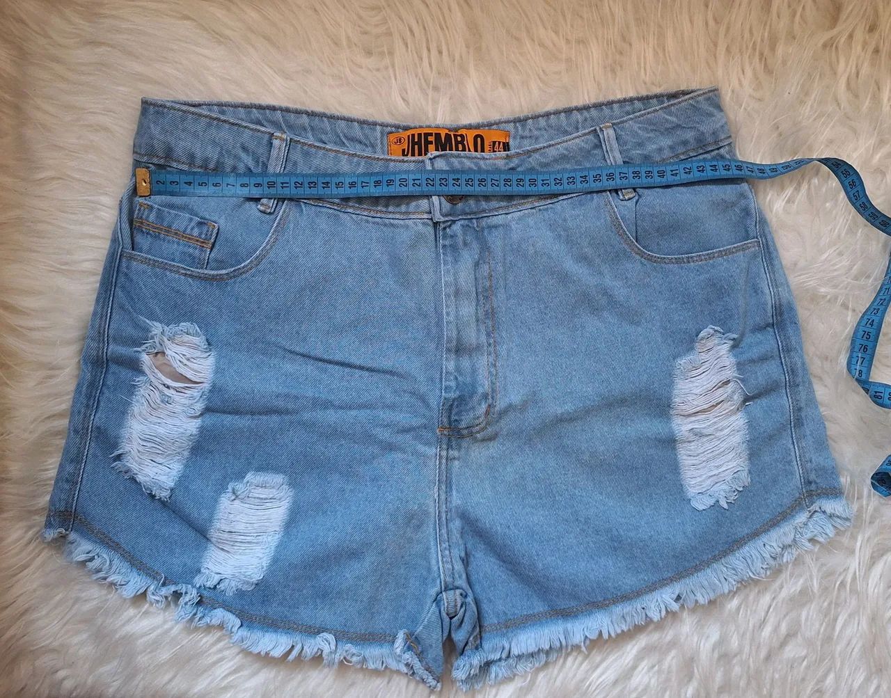 Shorts jeans destroyed  - Foto 3