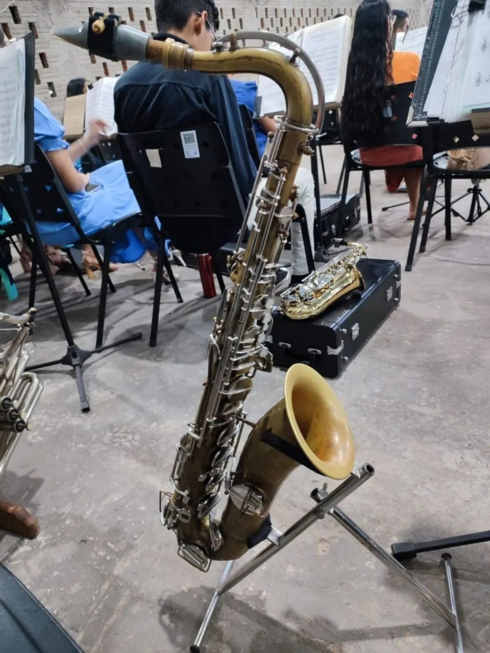 Sax Tenor Weril Vintage - Décadas de 40/50 - Perfeito Estado - Foto 4