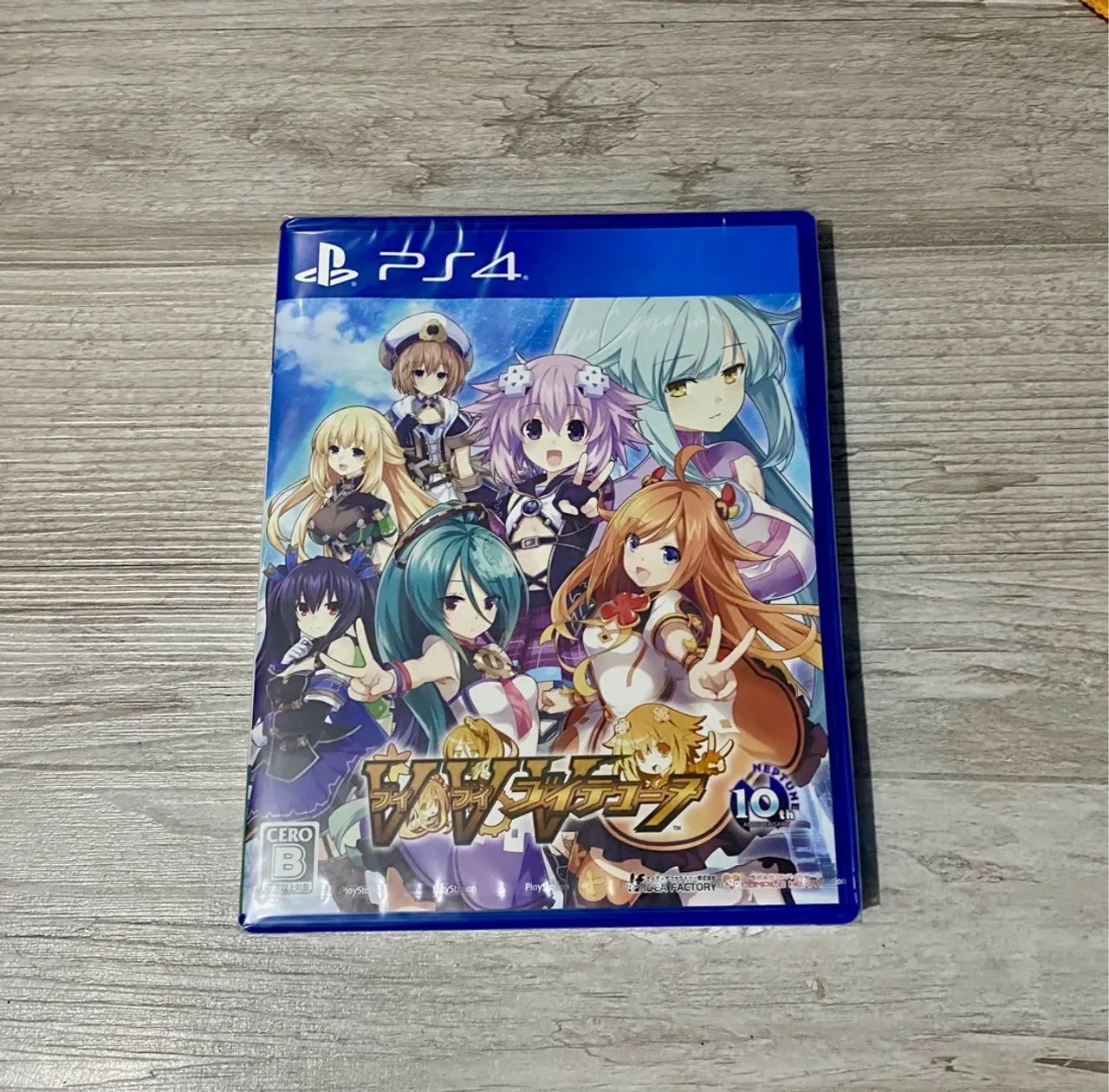 PS4 Neptunia VII Lacrado Raro 