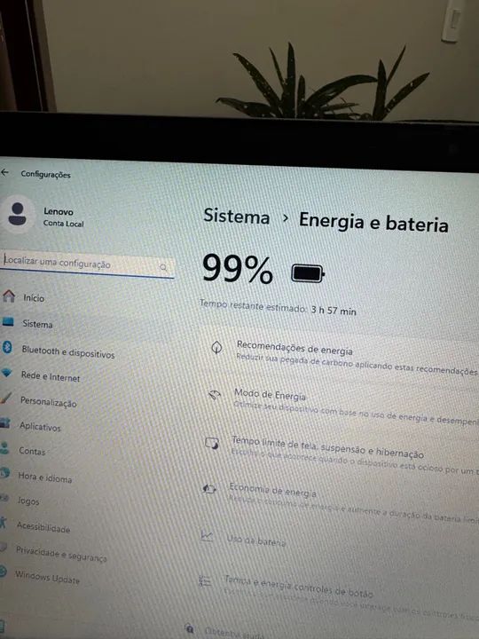 Notebook Lenovo i5 10 ger 12 ram SSD 256  - Foto 6