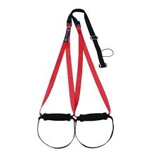 Kit Para Treino Funcional Treino Em Casa Trx Fita Suspensao Vermelho - Foto 2