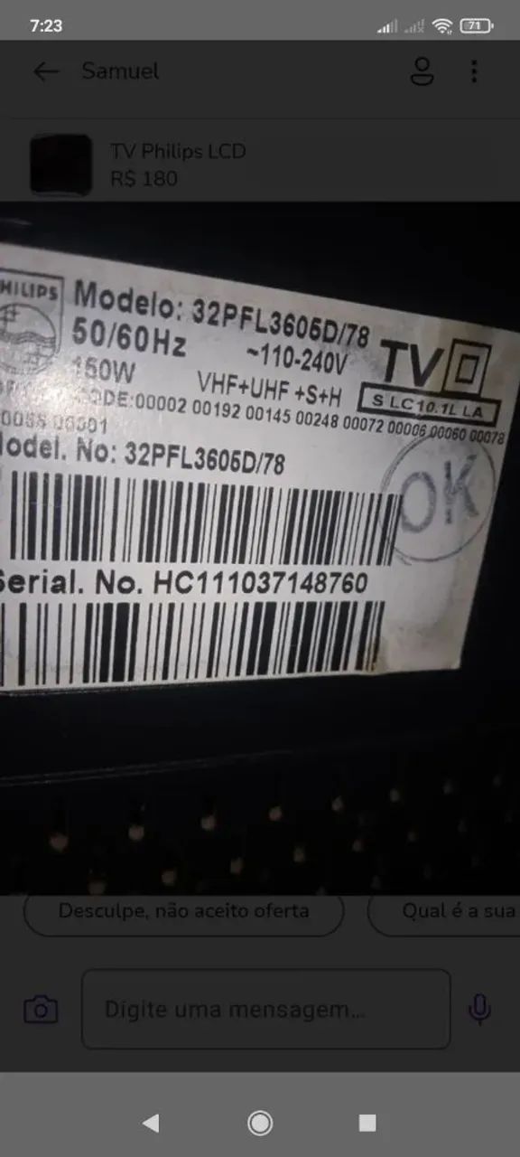 TV Philips - Foto 2