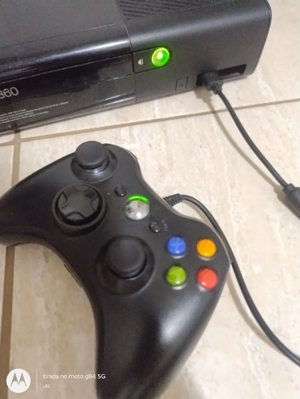 Xbox 360 desbloqueado com HD e 35 jogos.