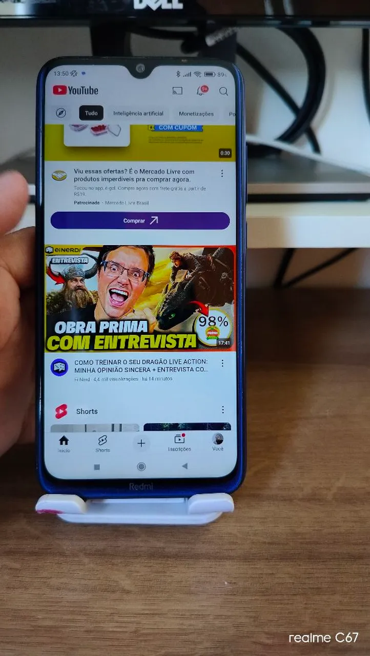 Seu celular novo chegou! Xiaomi Redmi Note 8 64Gb