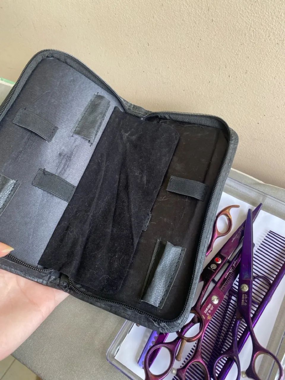 Kit tesoura para banho e tosa  - Foto 3