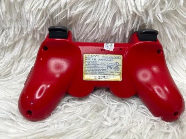 Controle vermelho ps3 original  - Foto 2