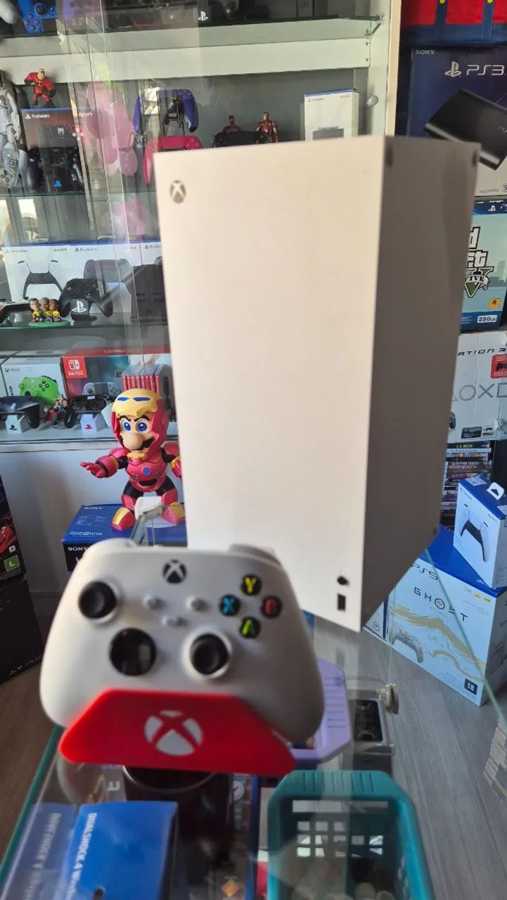 Xbox Series X, Branco, Aceito usado de entrada, Aceitamos Cartão ate 18x