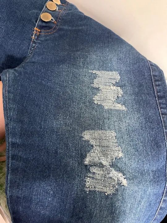 Calça Jeans Destroyed TAM 42 (nova)  - Foto 4