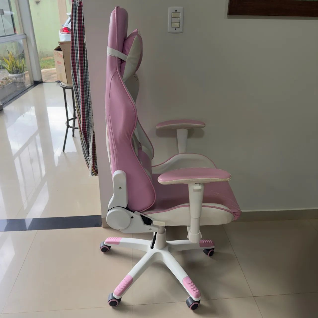 VENDO | Cadeira Gamer MX5 Rosa (usada) - Foto 2
