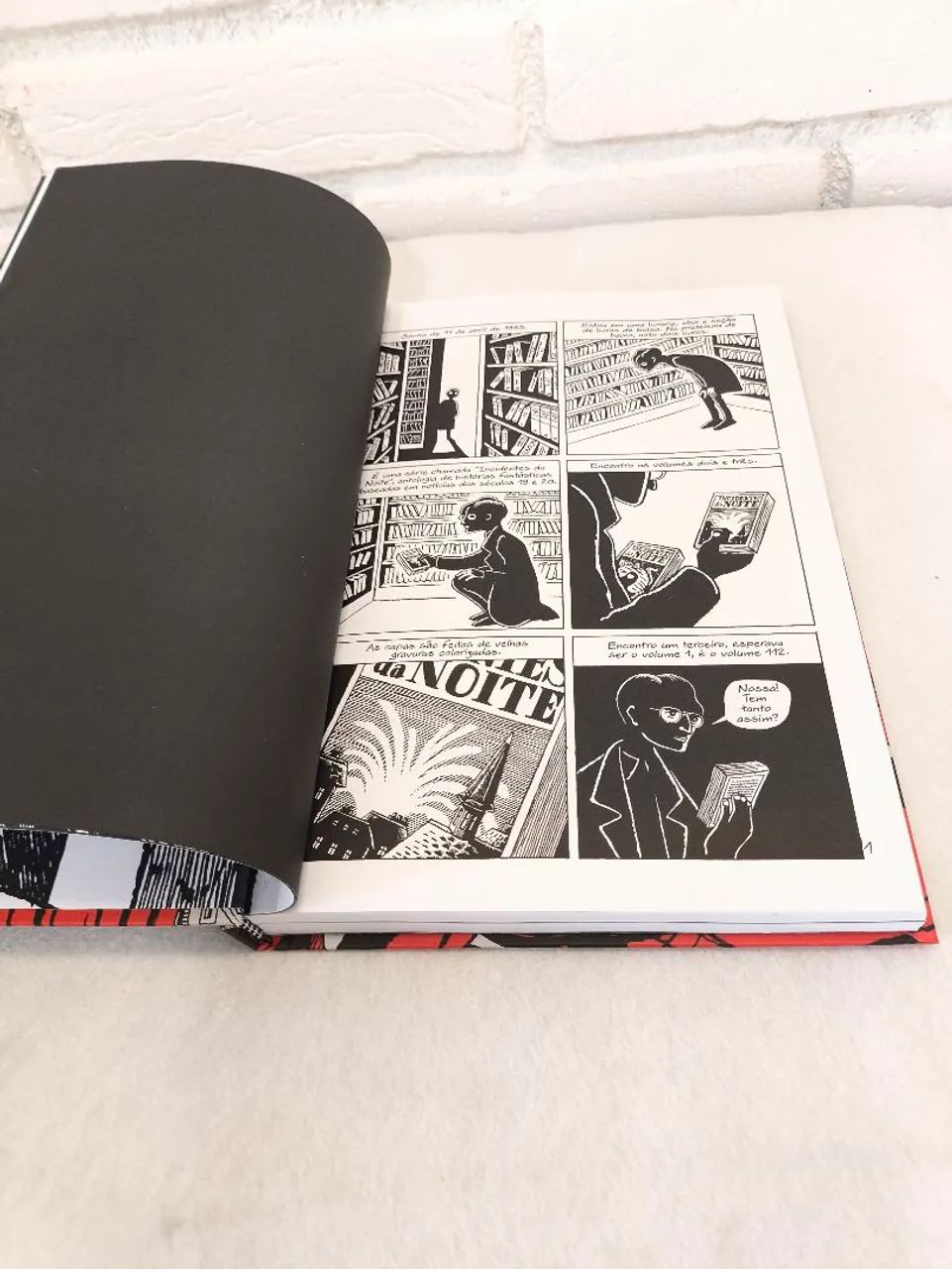 Incidentes da Noite HQ Graphic Novel Livro Quadrinhos - Foto 5