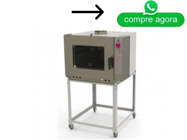 Forno de Padaria 5 Esteiras Turbo a Gás 