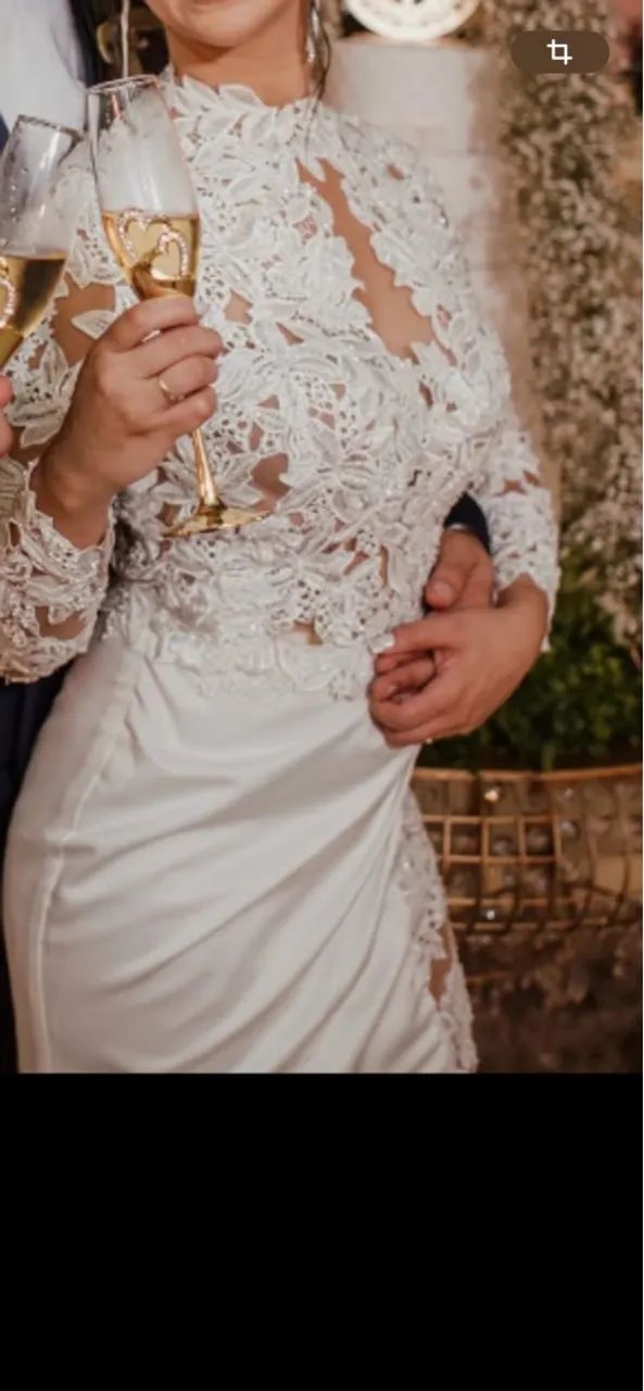 Vestido de Noiva Elegante - Foto 2