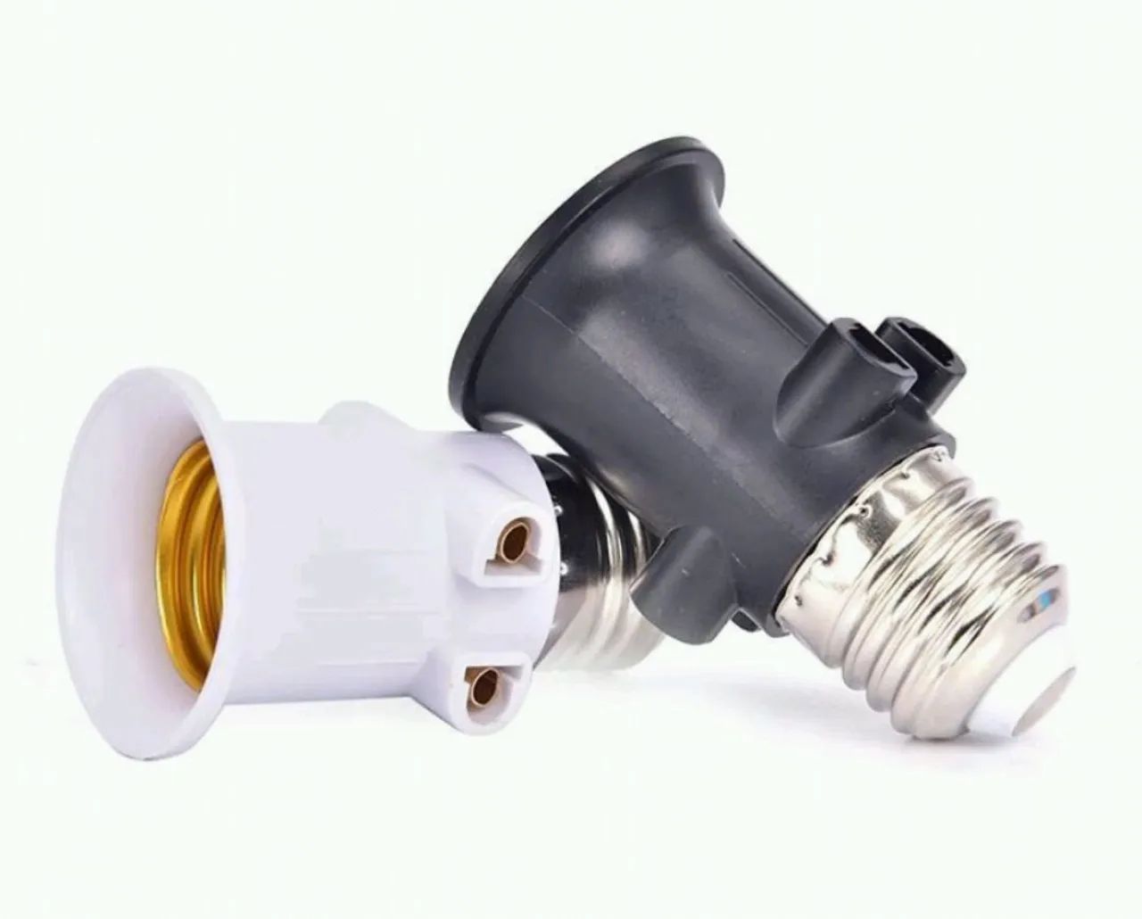Adaptador de Soquete E27 com Tomadas - Foto 3
