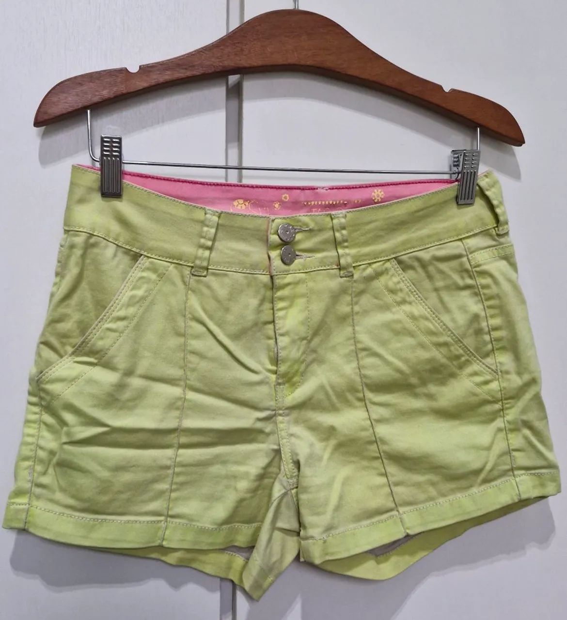 Shorts Feminino Verde - CANTÃO 