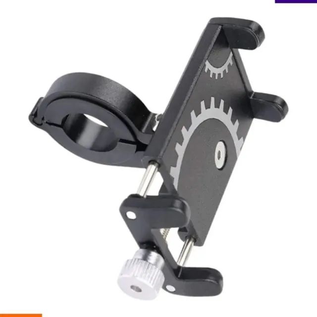 Suporte Celular Moto Bicicleta Ajuste Guidão Mobile Bracket - Foto 2
