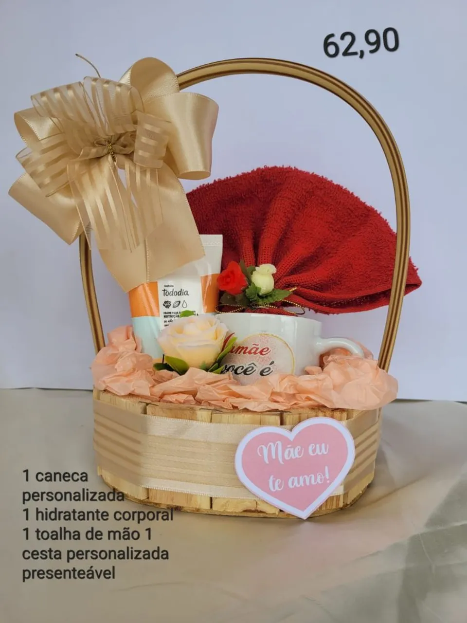 Cesta de presente para o Dia das Mães!