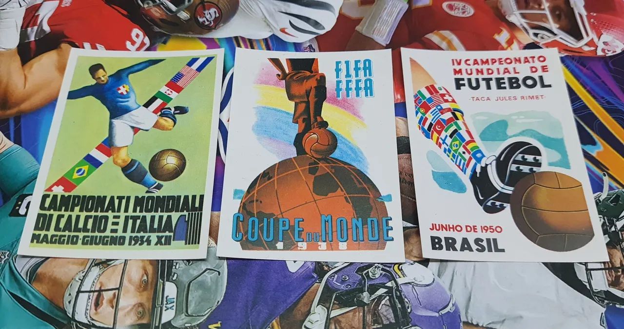 3 Figurinhas Antigas Copa 1990 Panini Modena It