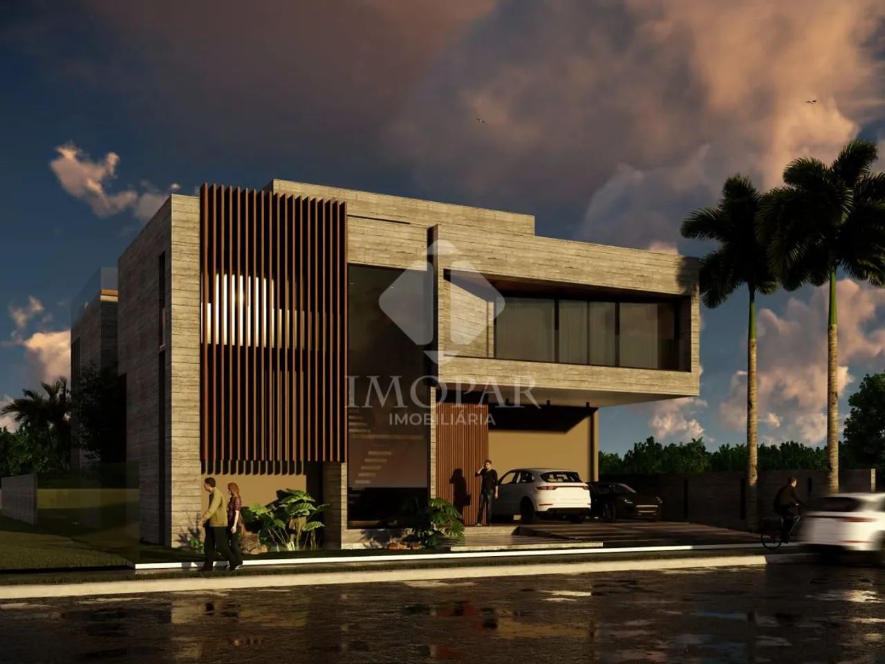 Condomínio Alphaville - Mansão Triplex com 850m², 5 Suítes
