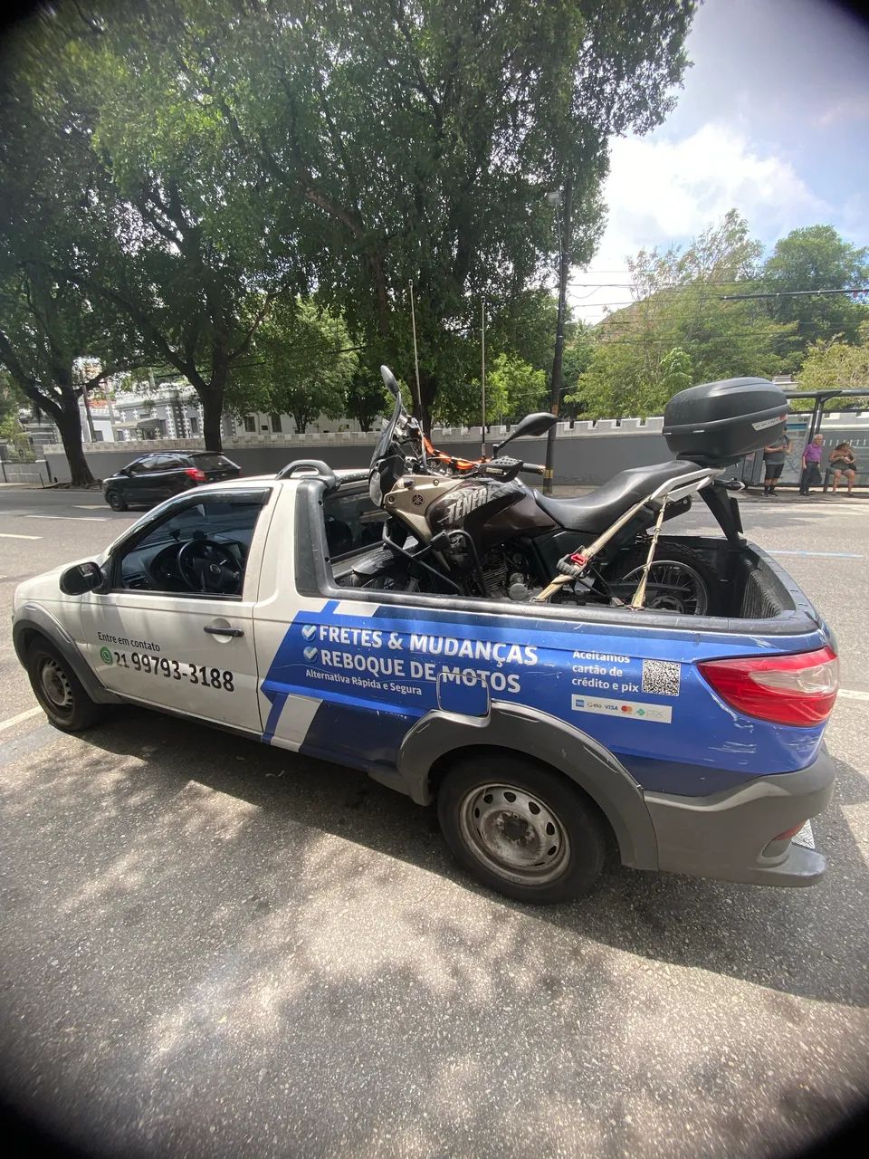 Reboque de motos 