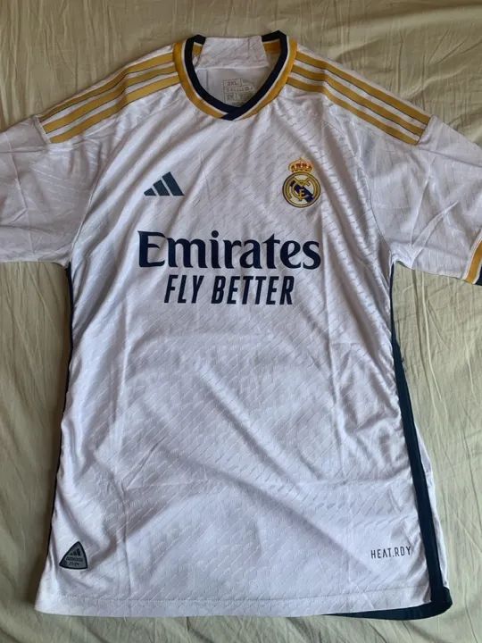 Camisa Real Madrid modelo jogador  - Foto 4