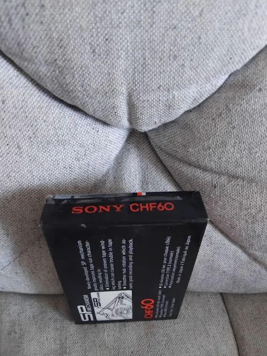 Fita cassete CHF 60 lacrada.SONY - Foto 4