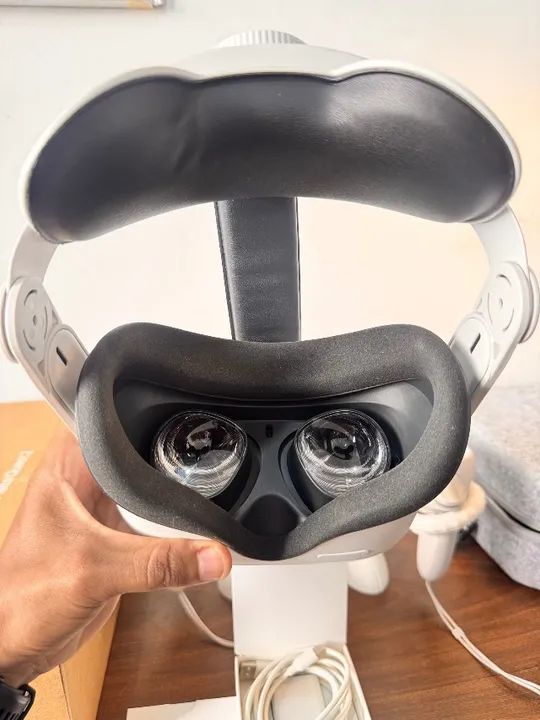 Meta Quest 2 128 Gb + Case + Suporte Ergonômico - Foto 4
