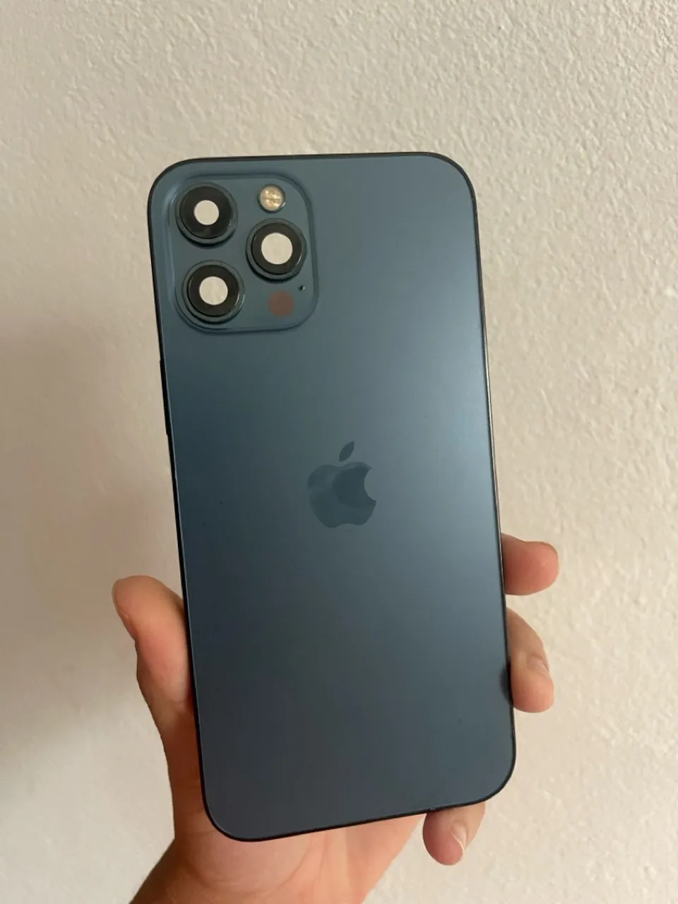 Carcaça original iPhone 12 Pro Max blue