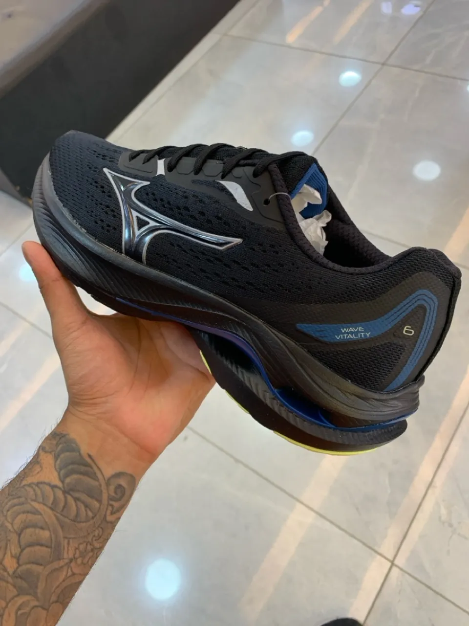 Tênis Mizuno Wave Vitality 6 - Preto