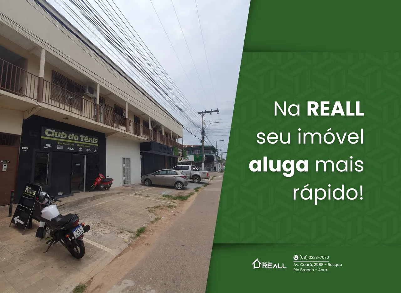 Bairro Bosque, aluga-se sala comercial, espaço versátil, Excelente localização.